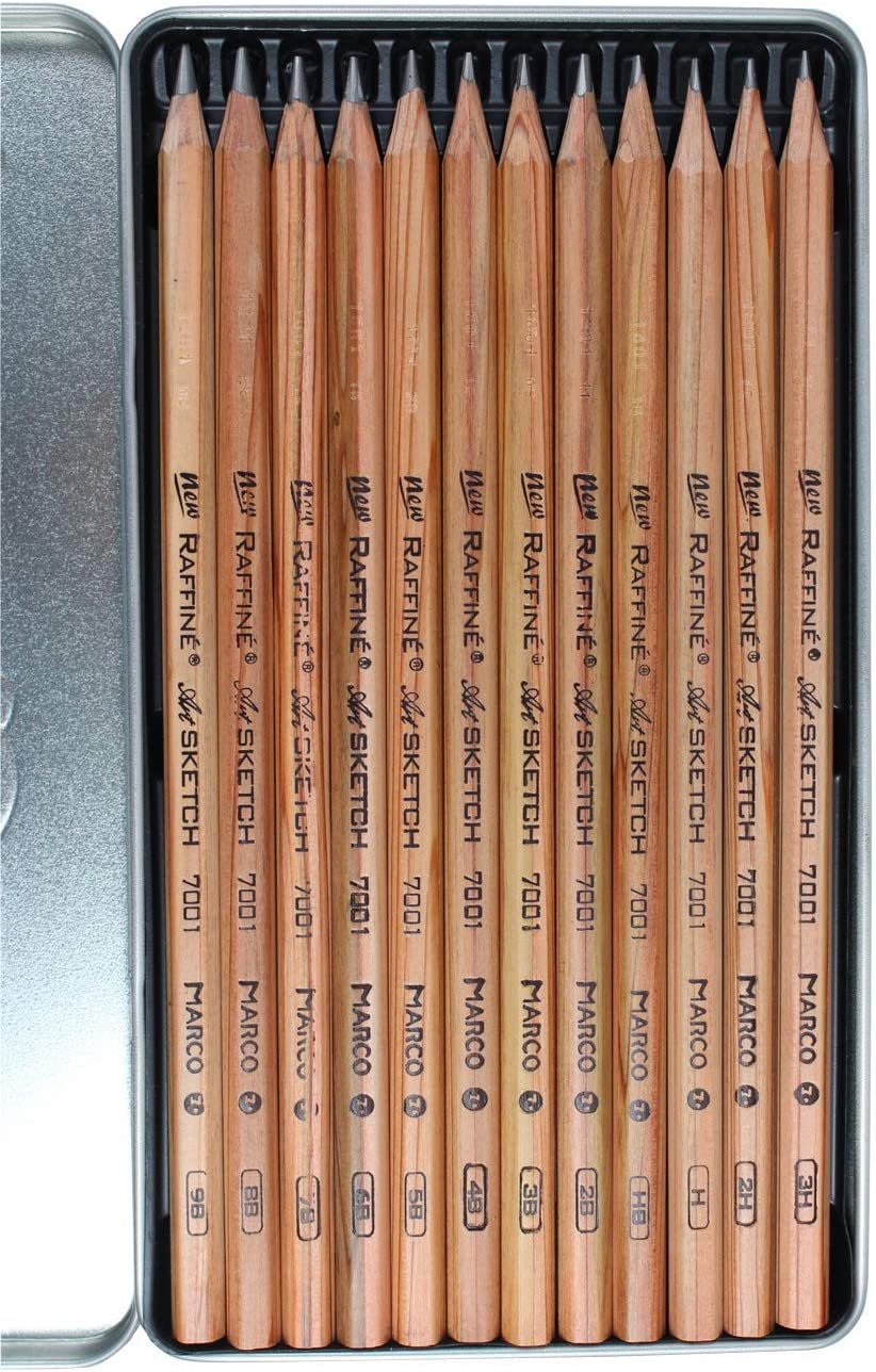 12pcs Wooden Eco-Friendly Precision Graphite Pencil