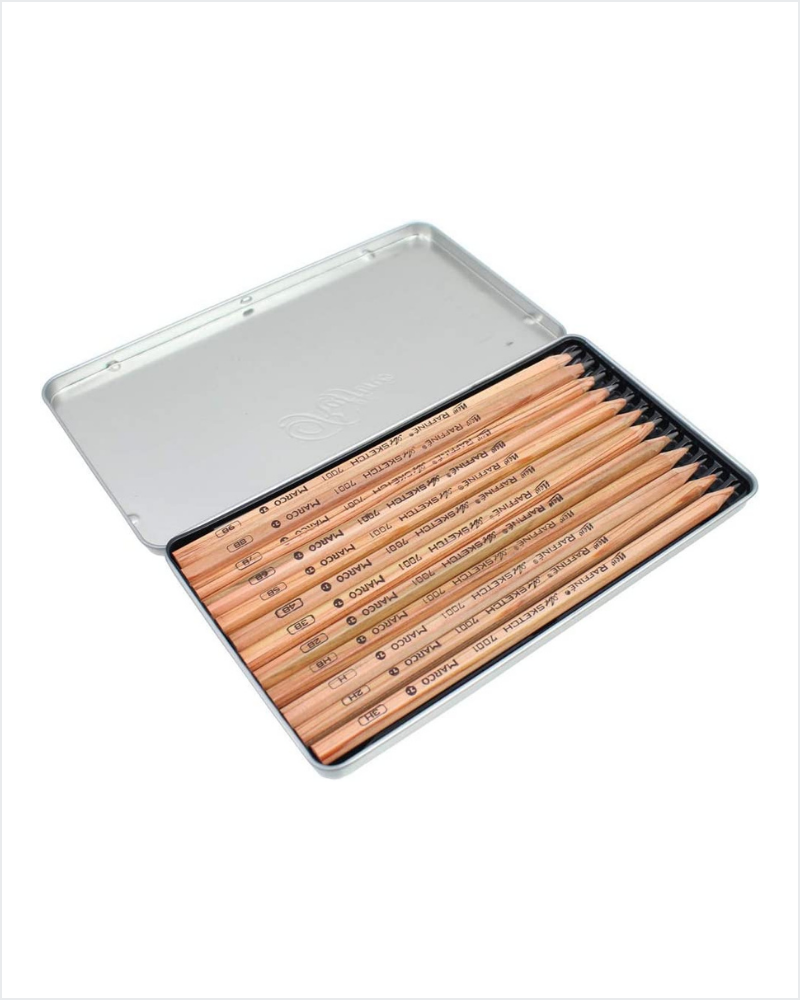 12pcs Wooden Eco-Friendly Precision Graphite Pencil