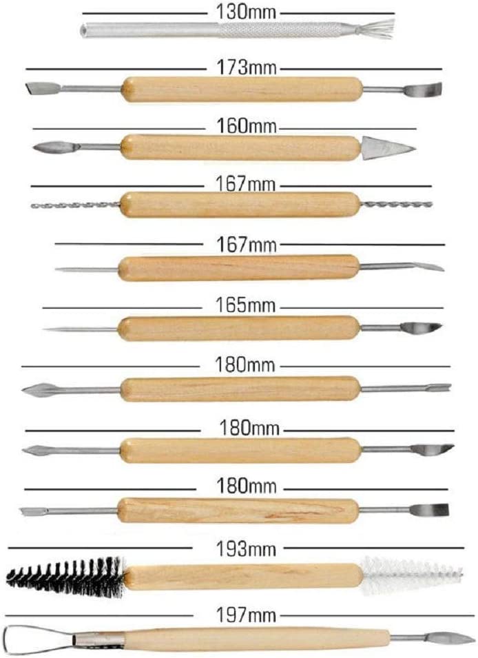 11 Double-Sided Pieces with 21 Tools